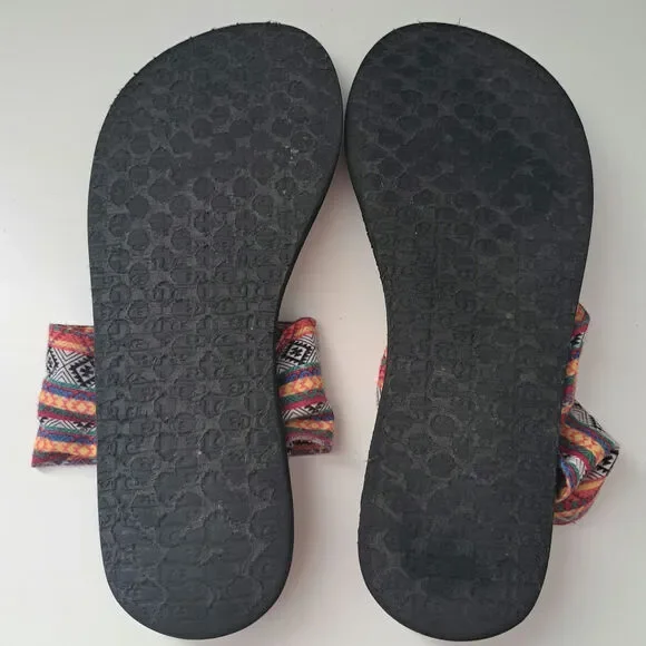 Sanuk Women's Yoga Sling 2 Print Sandal
Magenta Tribal Stripe Size 11 - Picture 3 of 4
